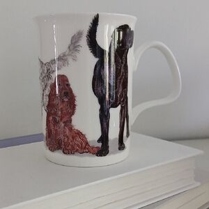 DOGS GALORE Roy Kirkham England 2005 Fine Bone China Cup Mug 10 oz